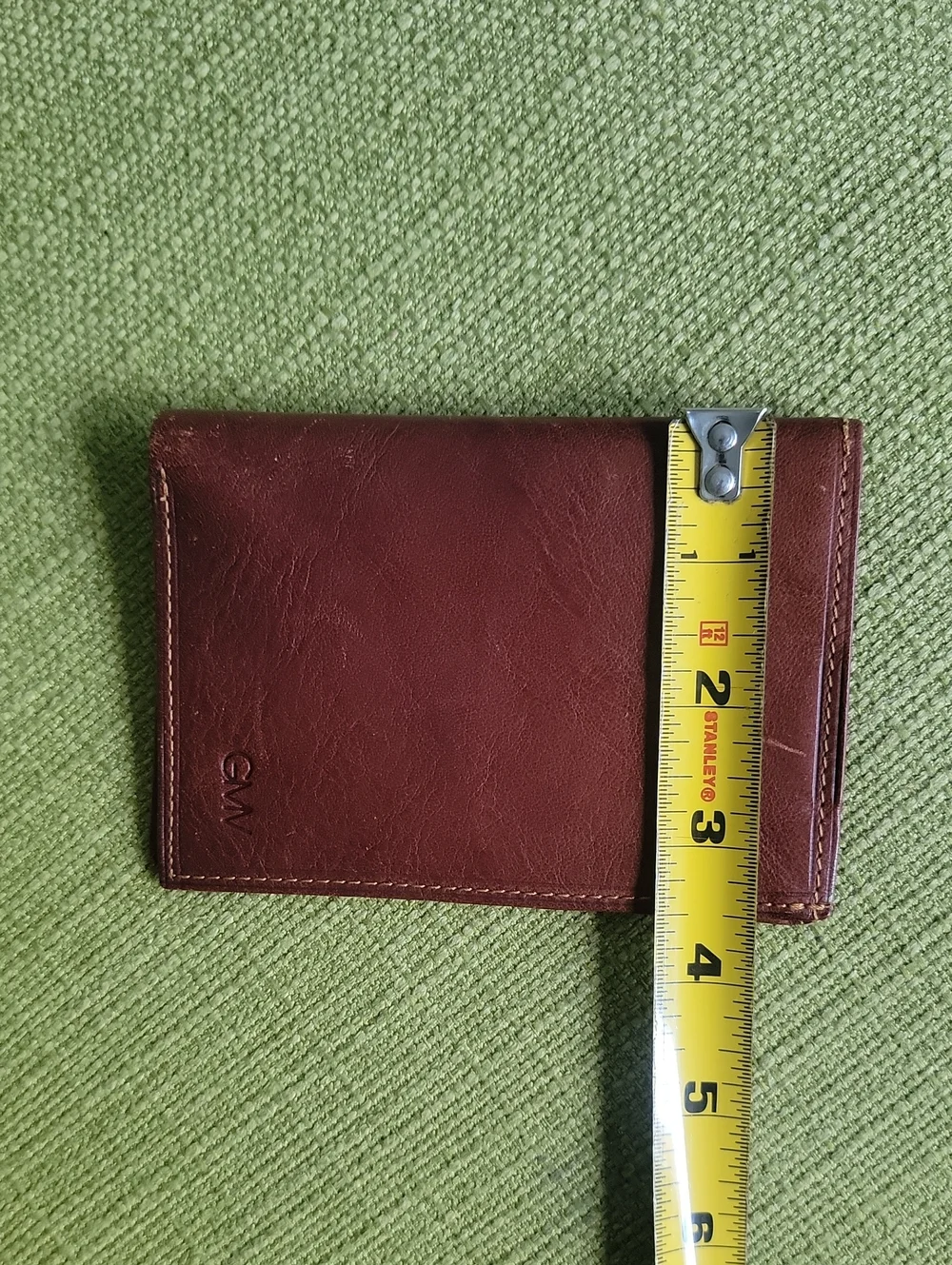 Vera Pelle Brown Leather Bifold Wallet